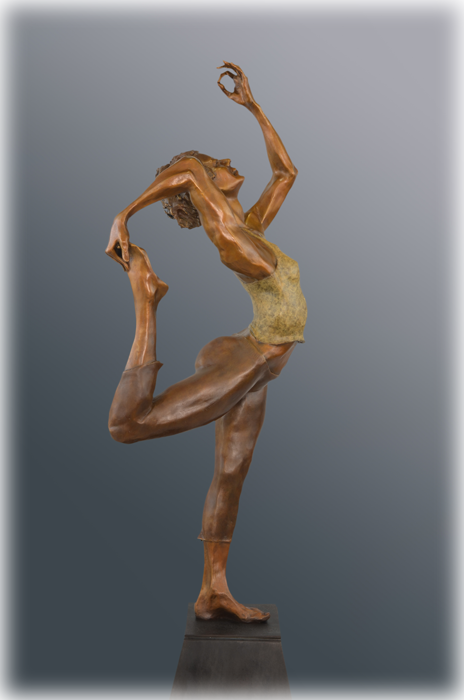 Ananda bronze sculpture by David Varnau