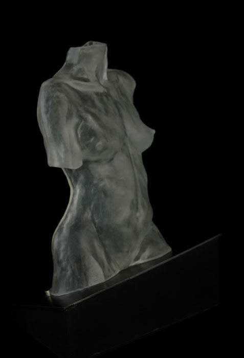 Allure glass sculpture by David Varnau