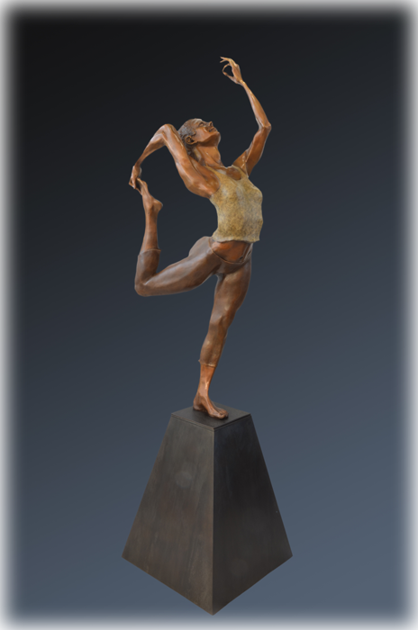 Ananda bronze sculpture by David Varnau