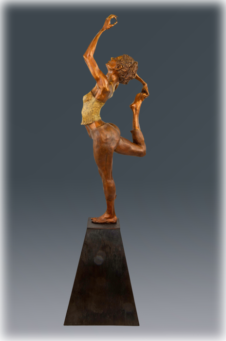 Ananda bronze sculpture by David Varnau