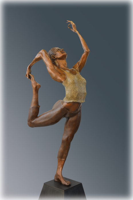 Ananda bronze sculpture by David Varnau