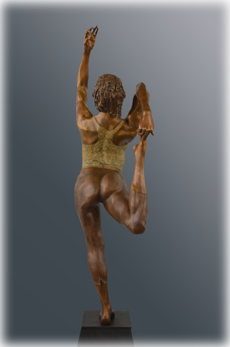 Ananda bronze sculpture by David Varnau