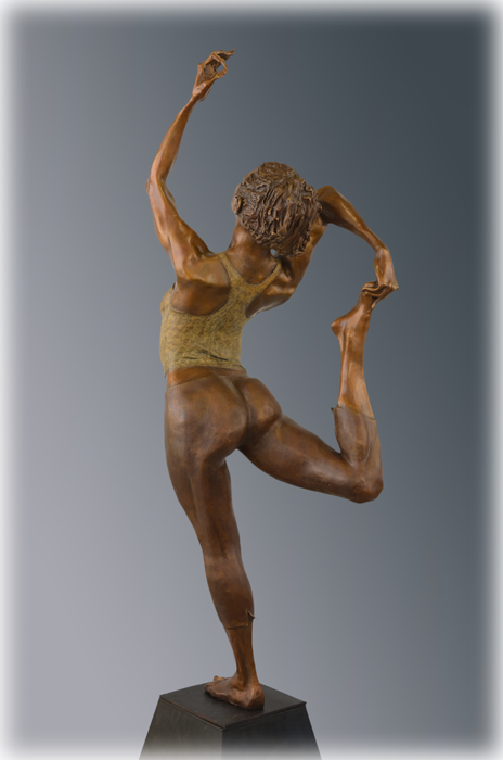 Ananda bronze sculpture by David Varnau