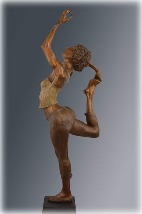 Ananda bronze sculpture by David Varnau