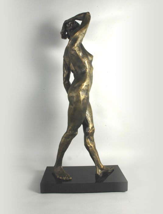 Firedancer bronze sculpture by David Varnau