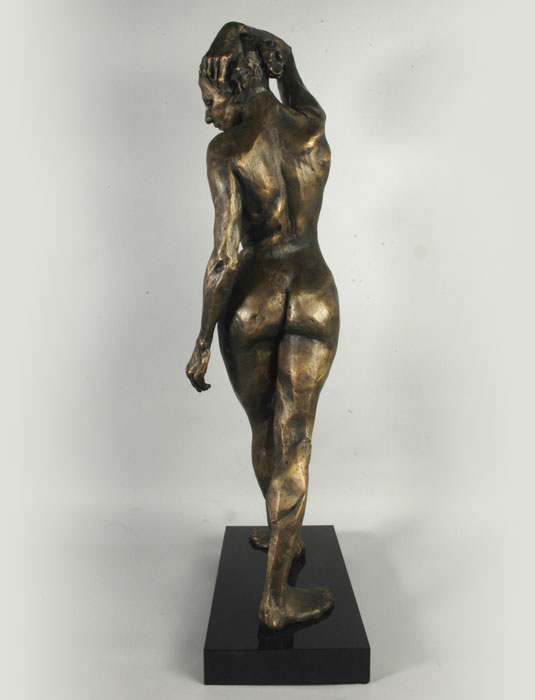 Firedancer bronze sculpture by David Varnau