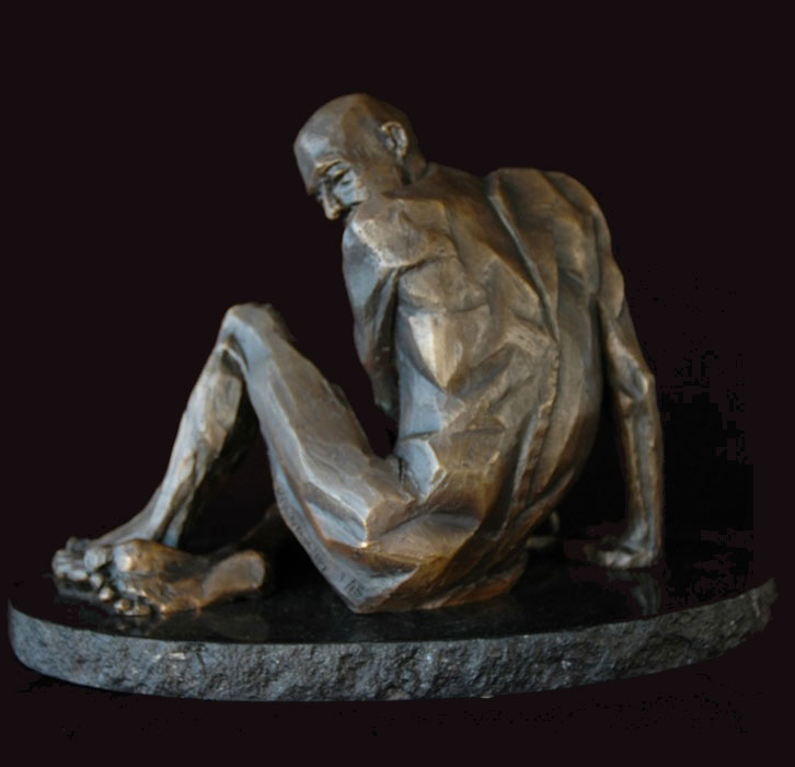 Invictus bronze sculpture by David Varnau