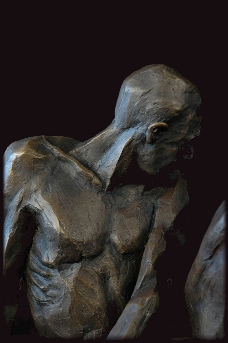 Invictus bronze sculpture by David Varnau