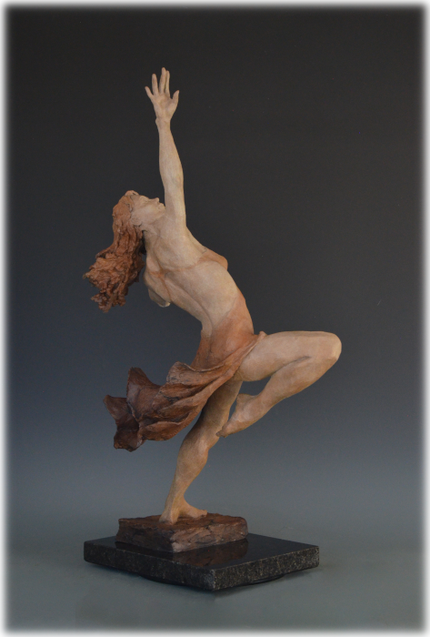 Wow! bronze sculpture by David Varnau